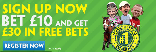 Paddy Power Online Bookmaker Offer