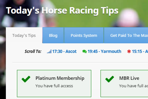 How To Access Today's Horse Racing Tips
